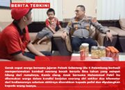 Bocah 5 Tahun yang Hilang Berhasil Ditemukan, Polsek Seberang Ulu II Antar Fahri Kembali ke Pelukan Orang Tuanya