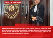 PN Pangkalan Balai Putus Sengketa Lahan Parit 11, Kuasa Hukum Sufuk Hormati Putusan dan Siapkan Langkah Hukum