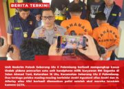 CCTV Bongkar Aksi Pencurian HP di RM Saganta, Polsek SU II Palembang Amankan Dua Terduga Pelaku