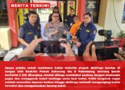Polsek SU II Palembang Ungkap Kasus Pencurian Kabel Tembaga dan Besi, Seorang Buruh Ditangkap
