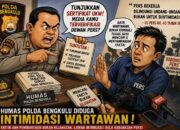 Diduga Pertanyakan UKW Wartawan, Komunikasi Humas Polda Bengkulu Tuai Sorotan