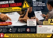 PERINGATAN HUKUM: JANGAN ASAL TANDA TANGAN!
