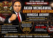 Ketua Umum LSM Panglima Nusantara Tegaskan Siap Kawal Kasus Kecuk Martono hingga Tuntas, Minta Semua Pihak Hormati Proses Hukum
