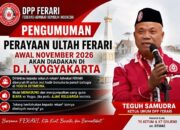 DPP FERARI Umumkan Perayaan Hari Ulang Tahun Organisasi Digelar di Yogyakarta pada November 2026