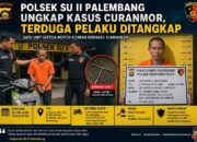 Polsek SU II Palembang Ungkap Kasus Dugaan Curanmor, Terduga Pelaku Ditangkap Saat Berada di Sekitar Rumahnya