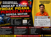 Polsek SU II Palembang Ungkap Dugaan Penggelapan Sepeda Motor, Satu Tersangka Diamankan
