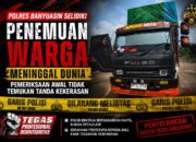 Polres Banyuasin Selidiki Penemuan Warga Meninggal Dunia, Pemeriksaan Awal Tidak Temukan Tanda Kekerasan