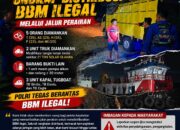 Polda Sumsel Ungkap Dugaan Distribusi BBM Ilegal Melalui Jalur Perairan, Lima Orang Diamankan