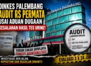 Dinkes Palembang Audit RS Permata Usai Aduan Dugaan Kesalahan Hasil Tes Urine, Investigasi Masih Berlangsung