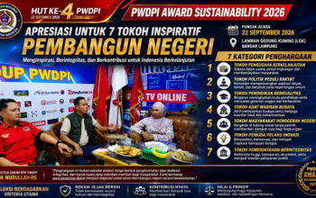 HUT KE-4 PWDPI, TUJUH FIGUR INSPIRATIF BAKAL DIANUGERAHI PENGHARGAAN SUSTAINABILITY 2026