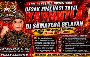 Karhutla Terus Berulang di Sumsel, LSM Panglima Nusantara Minta Kejati Sumsel Audit Menyeluruh Dana Penanggulangan Karhutla