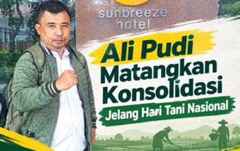 Ali Pudi Matangkan Konsolidasi Jelang Hari Tani Nasional