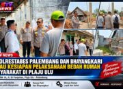 Kapolrestabes Palembang Bersama Bhayangkari Tinjau Kesiapan Bedah Rumah Warga di Plaju Ulu