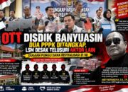 OTT Dana Revitalisasi 21 SD Banyuasin, LSM Panglima Nusantara Desak Polda Telusuri Rantai Komando Disdik