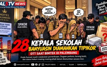 28 Kepala Sekolah Banyuasin Diamankan Tipikor Polda Sumsel Saat Bimtek di Palembang
